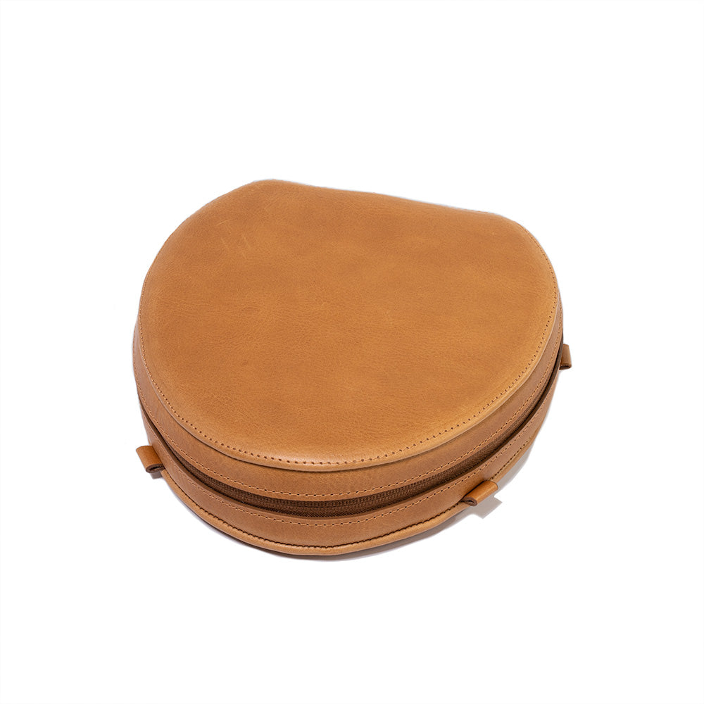 Lær Case for AirPods Max (Mahogany)