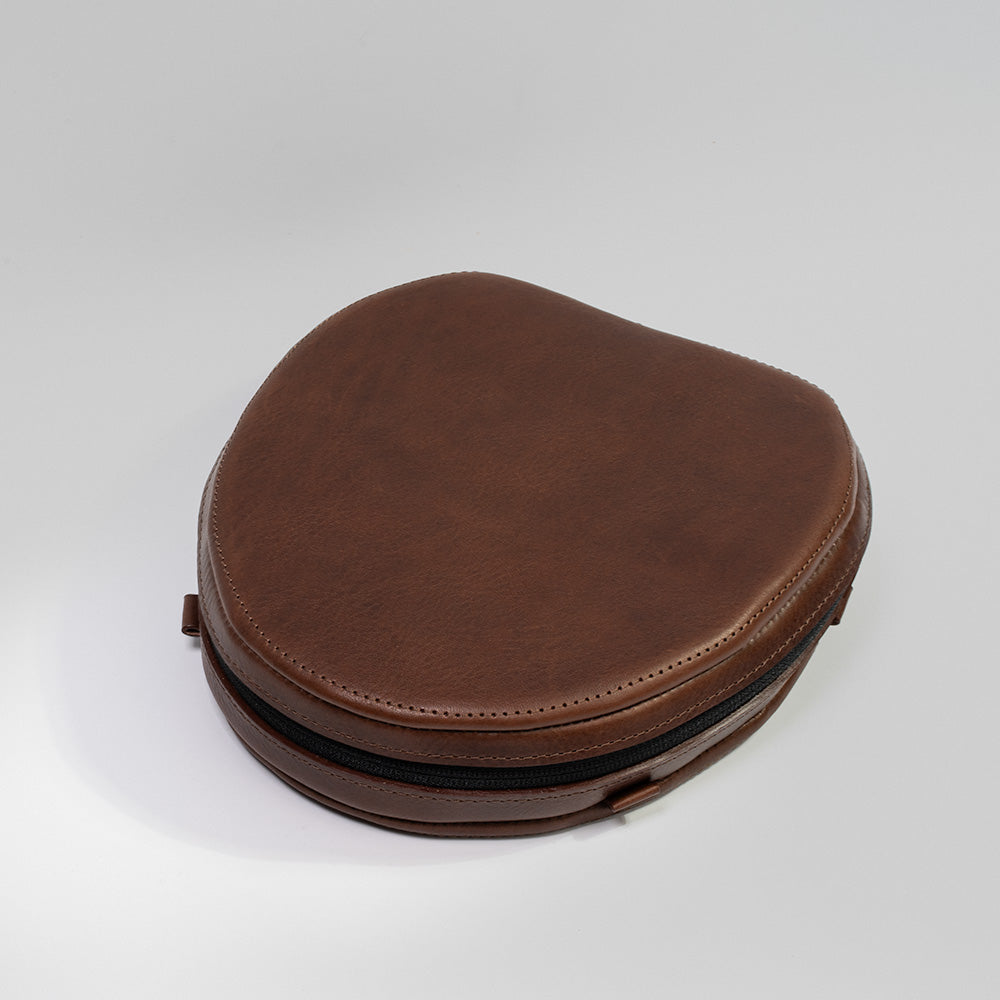 Lær Case for AirPods Max (Mahogany)